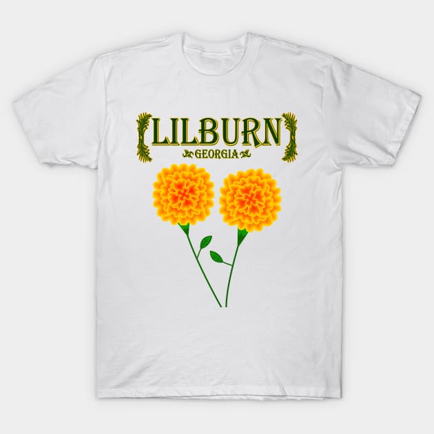 Lilburn Georgia T-Shirt by MoMido